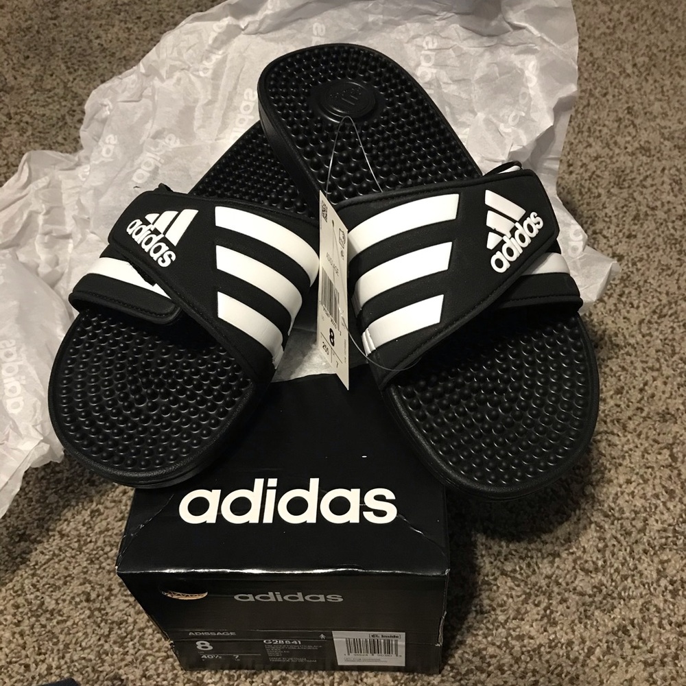 Adidas women’s Adissage slides